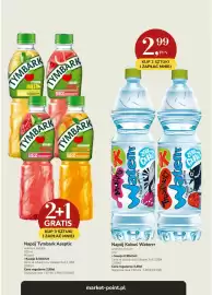 Market Point gazetka Strona 19: Napój Kubuś Waterrr malina €2,99, Napój Tymbark Aseptic cytryna mięta €1,99
