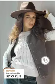 Sinsay gazetka tydzień 40 Strona 3: Kamizelka teddy €39,99