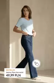 Sinsay gazetka tydzień 40 Strona 8: Jeansy flare low waist €49,99