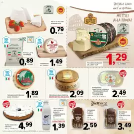 Volantino Todis Pagina 13: Pecorino Gran Riserva €2,09, Pecorino Romano del Lazio DOP gratuggiato €2,49