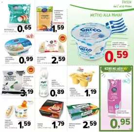 Volantino Todis Pagina 15: Milk crema Dessert alla vaniglia €1,19, Mozzarella di bufala campana dop Colle maggio €3,19