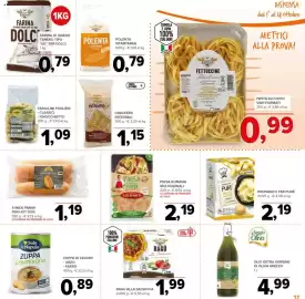 Volantino Todis Pagina 17: Crackers integrali €1,15, Sole e Napule Zuppa Legumi e Orzo €0,89