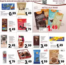 Volantino Todis Pagina 19: Torta American Brownie Le Saporì e Piaceri €3,49, Boeri ciliegia cioccolato extra fondente €1,79