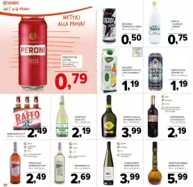 Volantino Todis Pagina 20: Ribolla Gialla spumante brut €3,99, Canaria bevanda ananas e cocco €1,19