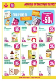Volantino Medi-Market Pagina 3: Arnica pomata riscaldante Dr Theiss €7,99, Caudalie Vinotherapist Crema Bellezza Piedi €9,89