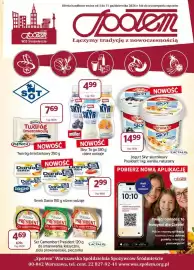 Społem gazetka | WSS Srodmiescie Strona 1: Skyr President €14,99, Ser pleśniowy President €4,69