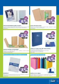 Volantino Buffetti Pagina 23: Cartelle a 4 anelli per libri legali e sociali €12,90, Cartelle ad anelli in cartoncino €2,40