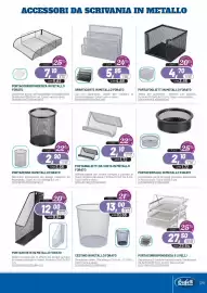 Volantino Buffetti Pagina 25: Portabiglietti da visita in metallo forato €2,10, Sparticarte in metallo forato €5,95