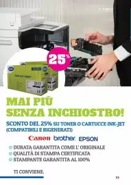 Volantino Buffetti Pagina 28: Toner o cartucce ink-jet compatibili e rigenerati