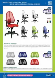 Volantino Buffetti Pagina 3: Sedia Operativa Air Synchro 2.0 €409,00, Poggiatesta sedia Air Synchro 2.0 €89,00