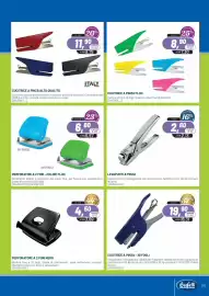 Volantino Buffetti Pagina 9: Levapunti a pinza €2,60, Perforatori a 2 fori - colori fluo €6,80
