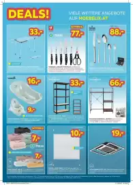 Möbelix Prospekt Seite 7: MesserSET „ZWILLING TWIN POLLUX“ €77,00, Keeper BABYBADEWANNE „FUNNY FARM“ €16,00