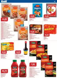 Kubík potraviny leták Strana 16: Vitana masox €16,29, Podravka €15,49
