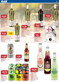 Kubík potraviny leták Strana 20: Rychtář premium €12,99, Templářské víno €69,99