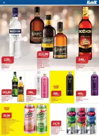 Kubík potraviny leták Strana 21: Mattoni nealko €14,79, Tatratea 22 kokos 37 ibišek a červený čaj €396,00