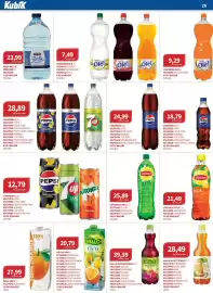 Kubík potraviny leták Strana 26: Hello hustý sirup €28,49, Pepsi limonáda €24,99
