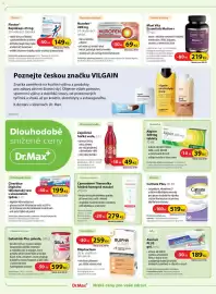 Dr. Max leták Strana 6: Caltrate Plus €519,00, Cannaderm Thermolka hřejivé konopné mazání €279,00