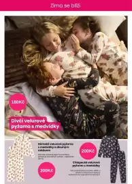 Pepco leták Strana 3: = Zima se blíží 180Kč Dívčí velurové pyžamo s medvídky Dámské velurové pyžamo s medvídky a dlouhým
