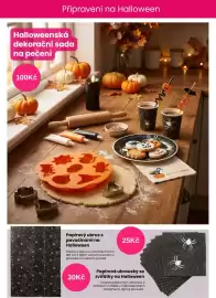 Pepco leták Strana 6: = Připraveni na Halloween Halloweenská dekorační sada na pečení 100Kč Papírový ubrus s pavučinami na