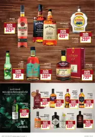 Billa leták Strana 15: Jägermeister Winter €349,90, Bacardi €329,90