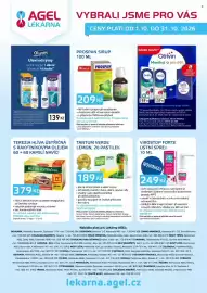 Lékárna AGEL leták Strana 1: Tantum Verde Lemon €189,00, Virostop forte ústní sprej €249,00