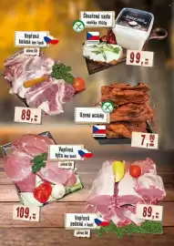 Maso Třebovle leták Strana 3: Vepřová kolena bez kosti €89,00, Škvařené sádlo vanilka €99,00