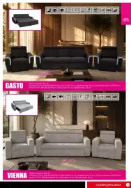 Jamall leták Strana 31: Gasto sedací souprava 3R+1+1 €34.590,00, Vienna Sedací souprava 3R+1+1 €35.190,00