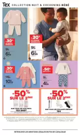 Catalogue Carrefour | SPECIAL NUIT ET COCOONING page 13: Tex BABY Pyjama €10,49, Nickelodeon Pyjama €4,99