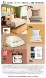 Catalogue Carrefour | SPECIAL NUIT ET COCOONING page 14: D Lapin du 8 €15,99, La pièce de lit €19,99