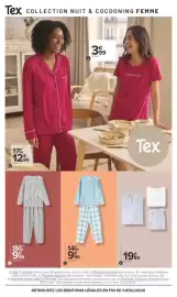 Catalogue Carrefour | SPECIAL NUIT ET COCOONING page 4: La pyjama €9,99, Le pyjama €9,99