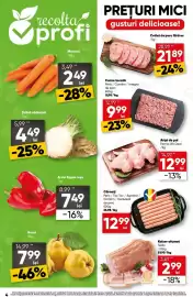 Catalog PROFI săptămâna 40 Pagină 4: Ferma din Deal Arip de pui €12,99, Carne tocată €9,99