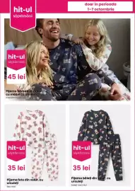 Catalog Pepco săptămâna 40 Pagină 3: Pijama băieți din velur, cu ursuleți €35,00, Pijama fete din velur, cu ursuleți €35,00