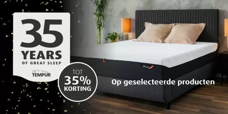 Tempur (geldig t/m 15-11)