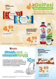 Catalog La Doi Pasi Pagină 1: Cooler focus / hydrate €4,99, Kinder bueno €3,69