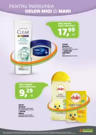 Catalog La Doi Pasi Pagină 13: Dalin baby shampoo + Dalin baby soap €9,29, Clear şampon + vaseline original €17,99