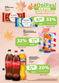 Catalog La Doi Pasi | Extra Pagină 1: ROSHEN Ciocolată aeratǎ .80 g ⚫ diverse sortimente ⚫preţ / bucată ROSHEN aerated MILK