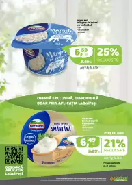 Catalog La Doi Pasi | Extra Pagină 4: Hochland brânză topită triunghiuri €6,49, Hochland mărgelă de brânză cu smântână €6,59
