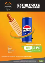Catalog La Doi Pasi | Extra Pagină 6: Motz crenvurști + pepsi €8,99