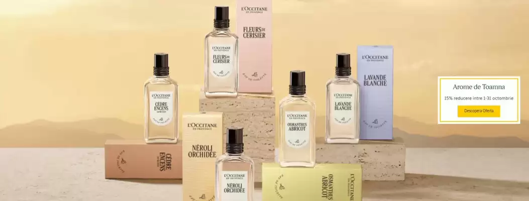 Magazine L'OCCITANE (valid până la 31-10)