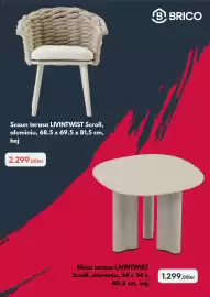 Catalog Brico Depôt Pagină 4: Bej masa terasa livintwist scroll €1.299,00