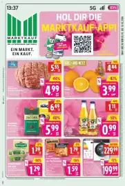 Marktkauf Prospekt woche 41 Seite 1: EDEKA Herzstücke Fruchtsäfte oder Nektare €0,99