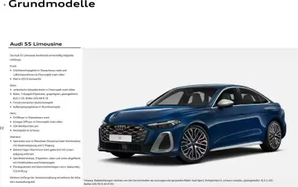 Audi Prospekt Seite 22