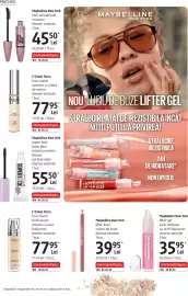 Catalog DM Pagină 12: Maybelline New York lash sensational mascara €45,50, L'oreal paris true match €77,95