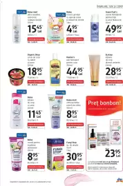Catalog DM Pagină 7: Palmer's ulei hidratant pentru corp €44,95, Organic Shop scrub de corp cu zahăr și cacao €18,95