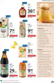 Catalog DM Pagină 9: DmBio scorțișoară măcinată €9,90, DmBio piure de dovleac €9,90
