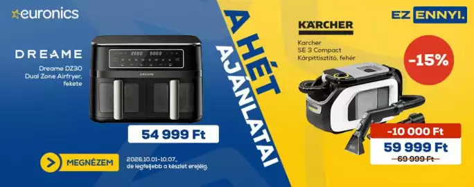 Euronics akciós újság hét 40 Oldal 1