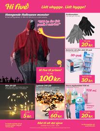 Hi five tilbudsavis uge 40 Side 12: Strikhandsker €20,00, Lyskæde 240 LED €60,00