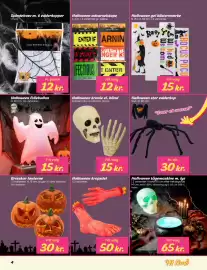 Hi five tilbudsavis uge 40 Side 4: Halloween gel klistermærke €15,00, Græskar lanterne €30,00