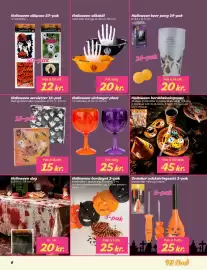 Hi five tilbudsavis uge 40 Side 6: Græskar udskæringssæt 3-pak €25,00, Halloween borddækningssæt €45,00