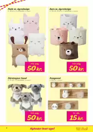Hi five tilbudsavis uge 40 Side 4: Kurv m. dyredesign €50,00, Knagesæt €15,00